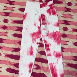 Booty by Brabants white tie dye leggings